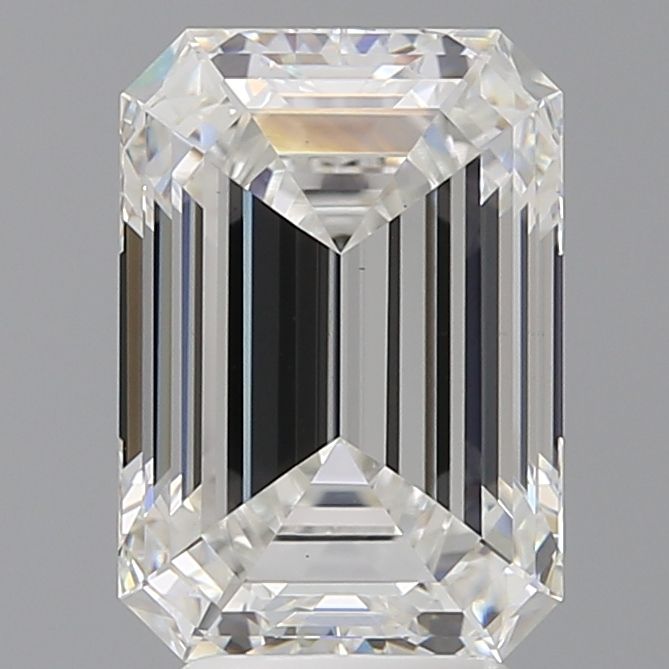 4.58 ct. emerald Lab Grown Diamond front image
