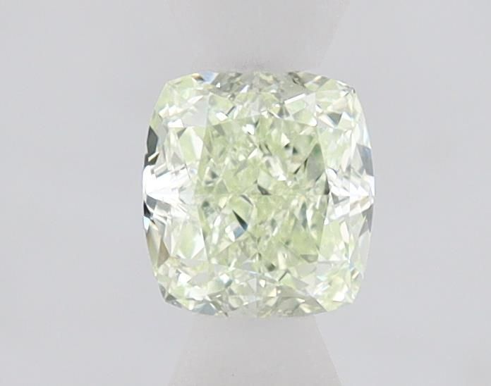 0.6 Carat Cushion brilliant Diamond Fancy Light Green SI1