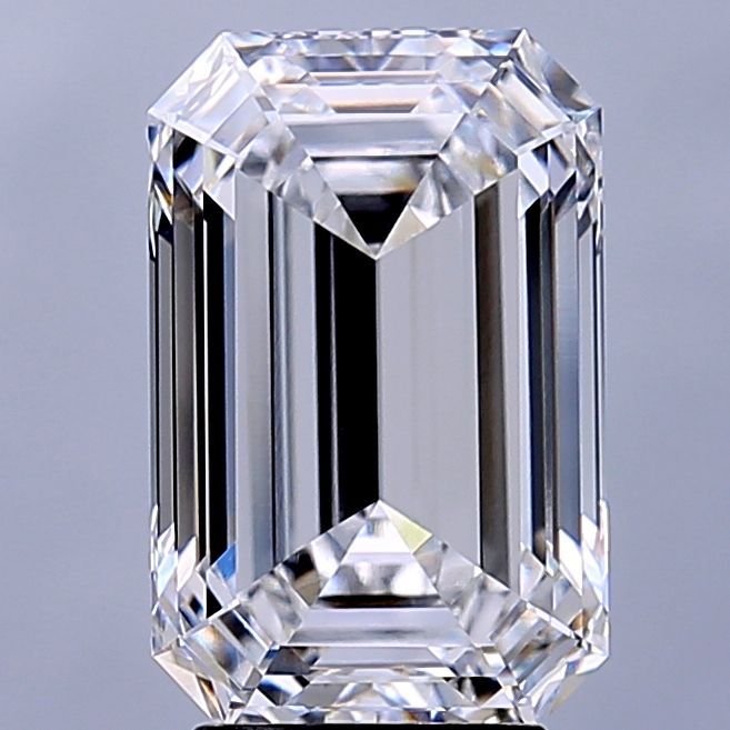 3.68 ct. emerald Lab Grown Diamond front image