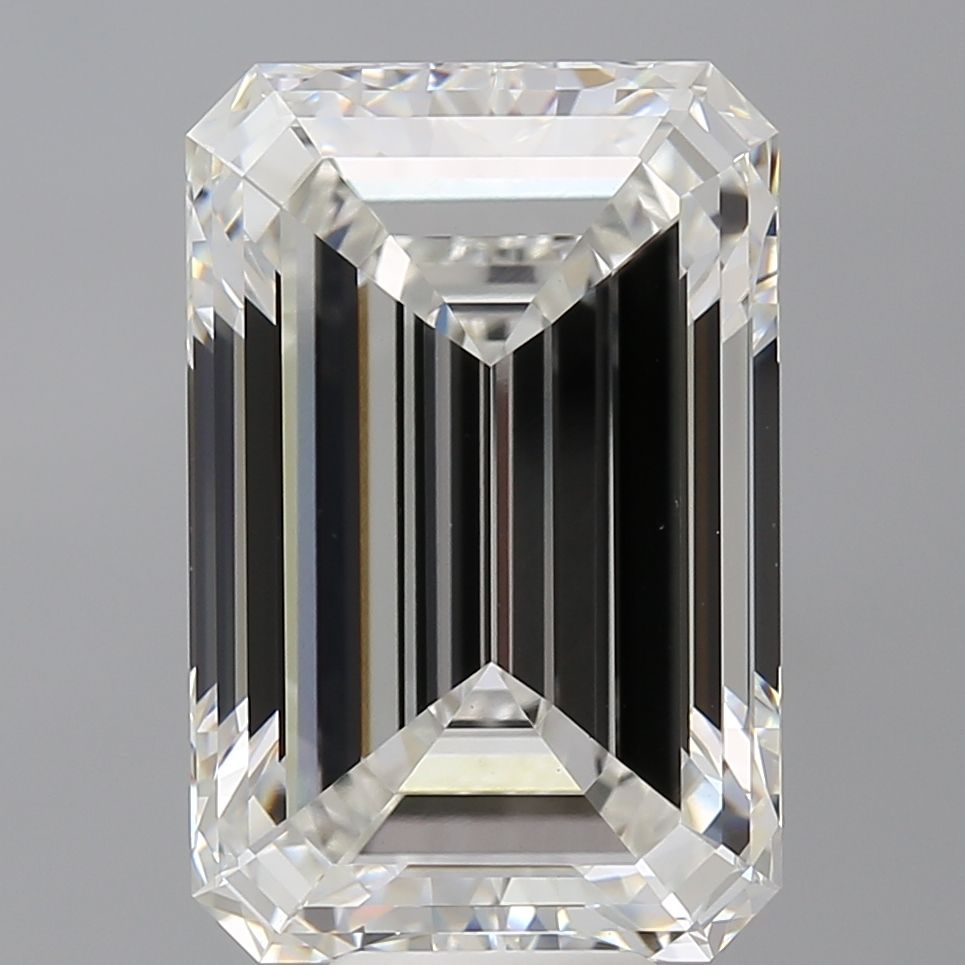 11.03 ct. emerald Lab Grown Diamond front image