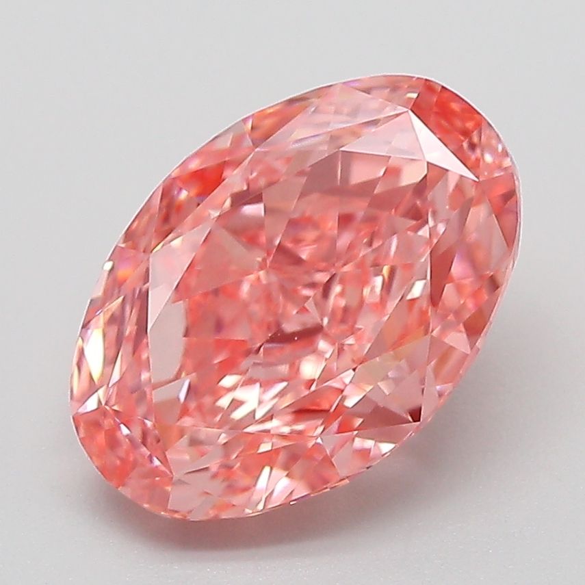 3.04 ct. oval Lab Grown Diamond front image