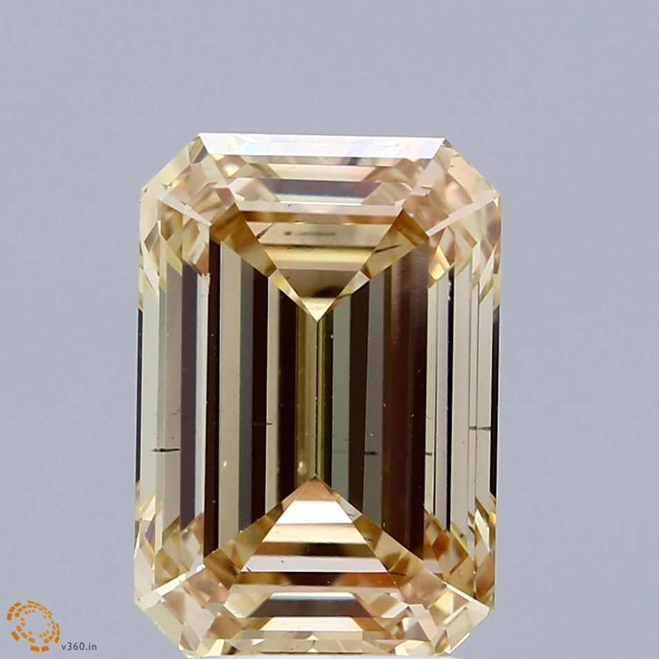 5.02 ct. emerald Lab Grown Diamond front image