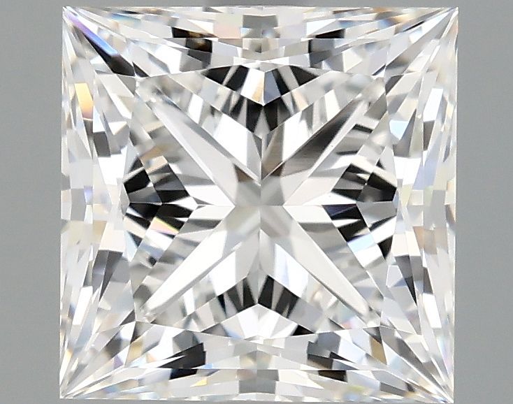 2.10 ct. princess Lab Grown Diamond front image