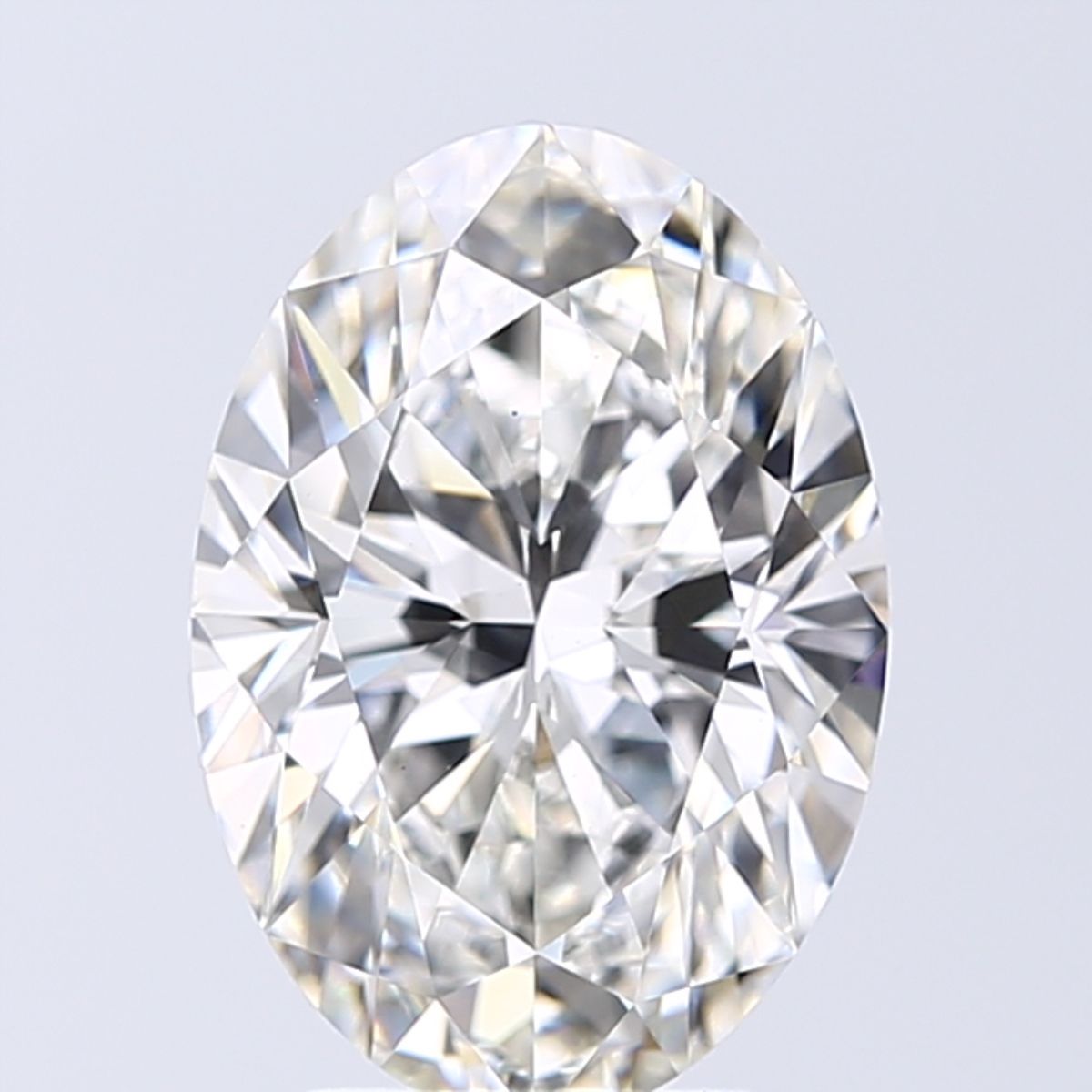 3.04 ct. oval Lab Grown Diamond front image
