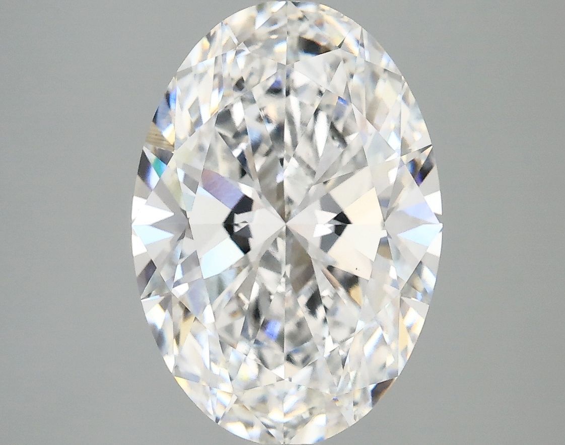 3.90 ct. oval Lab Grown Diamond front image