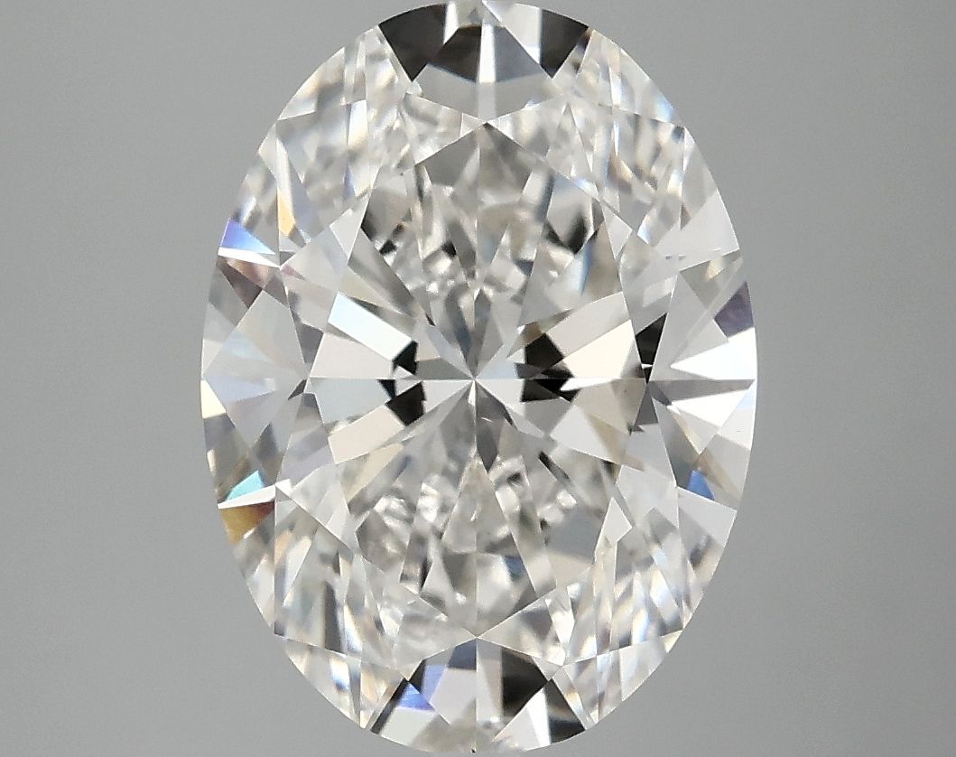 4.10 ct. oval Lab Grown Diamond front image