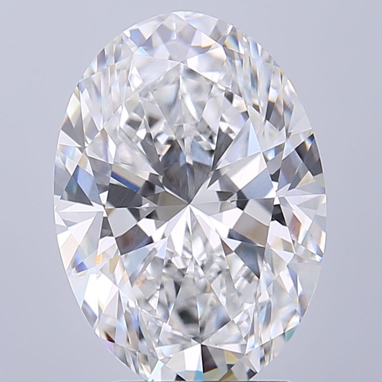 3.50 ct. oval Lab Grown Diamond front image