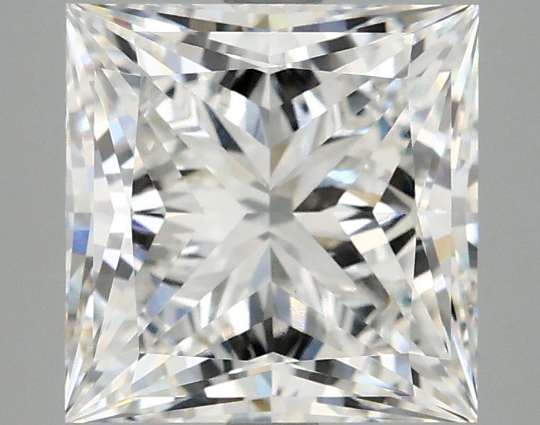 4.13 ct. princess Lab Grown Diamond front image