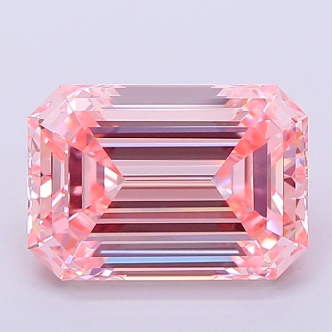 5.07 ct. emerald Lab Grown Diamond front image