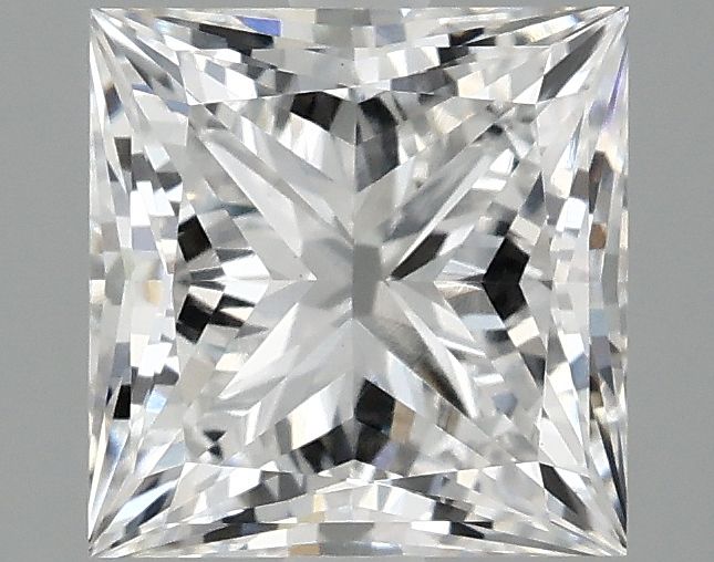 2.10 ct. princess Lab Grown Diamond front image