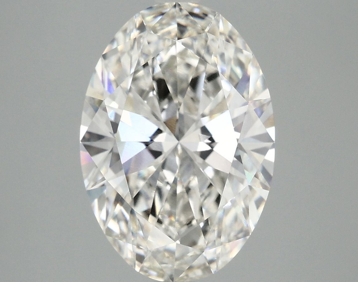 3.86 ct. oval Lab Grown Diamond front image