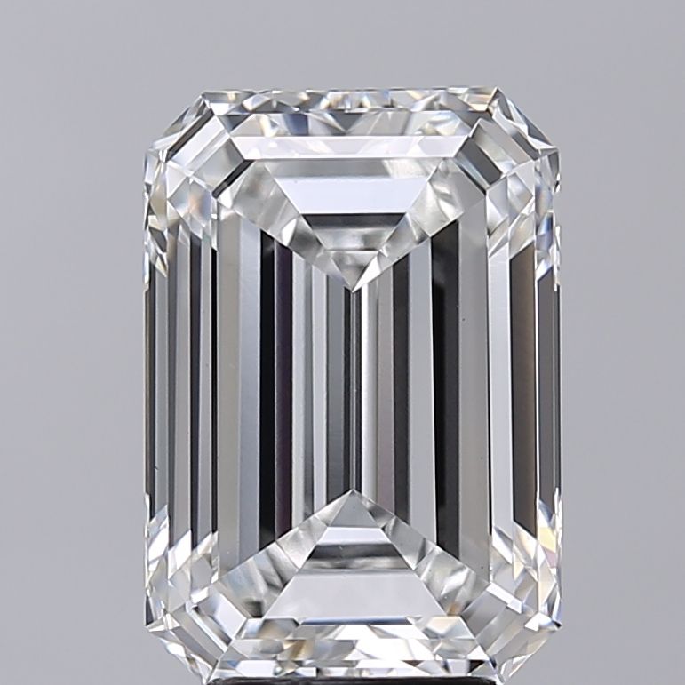 5.02 ct. emerald Lab Grown Diamond front image