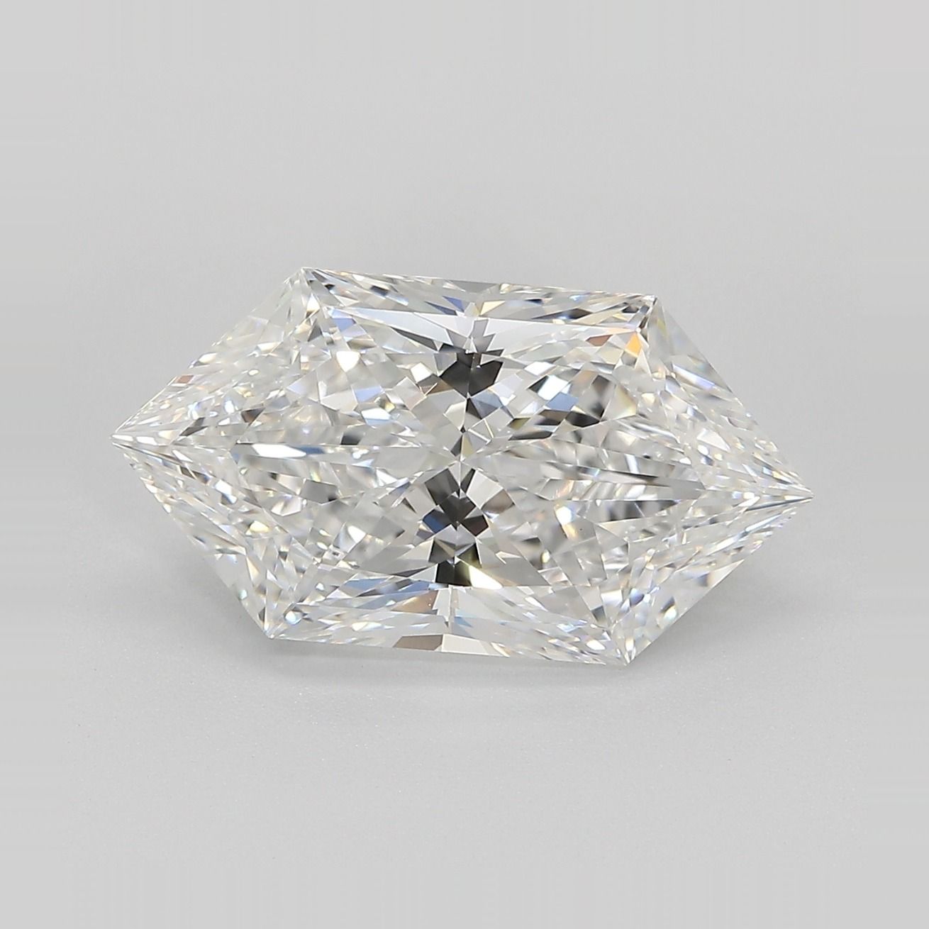 5.09 ct lab-grown Hexagonal Diamond