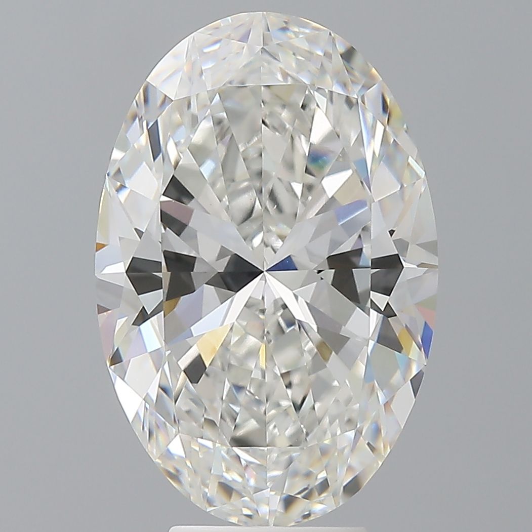6.52 ct. oval Lab Grown Diamond front image