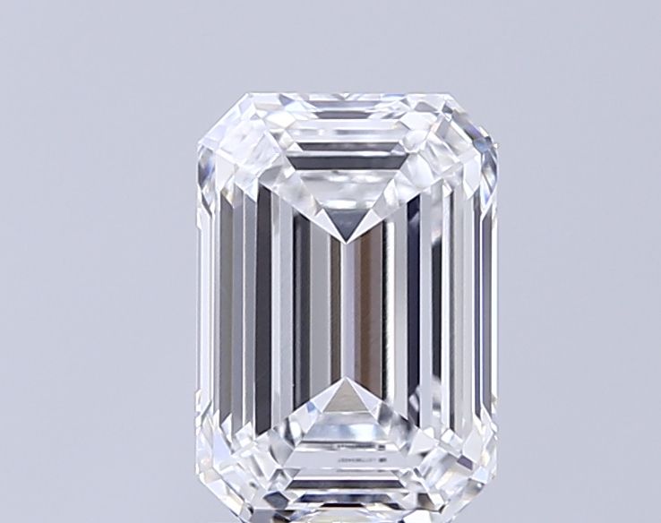 Diamant Émeraude 2.09 ct - Couleur D - Pureté VVS1