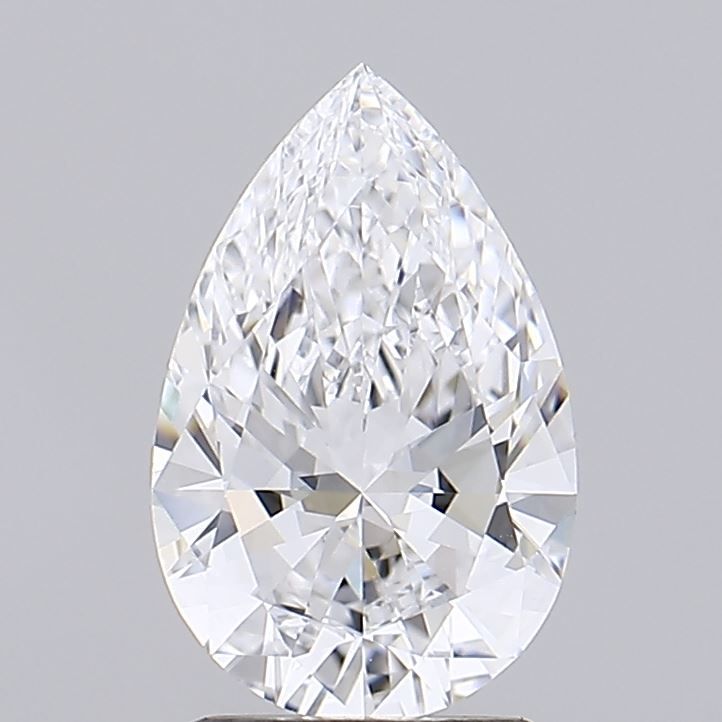 2.15 carat d IF EX Cut IGI pear diamond