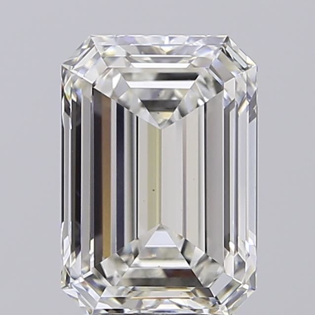 3.10 ct. emerald Lab Grown Diamond front image