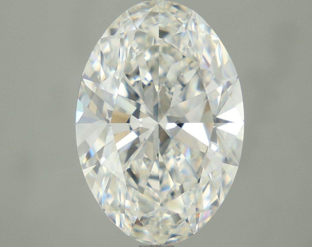 5.51 ct. oval Lab Grown Diamond front image