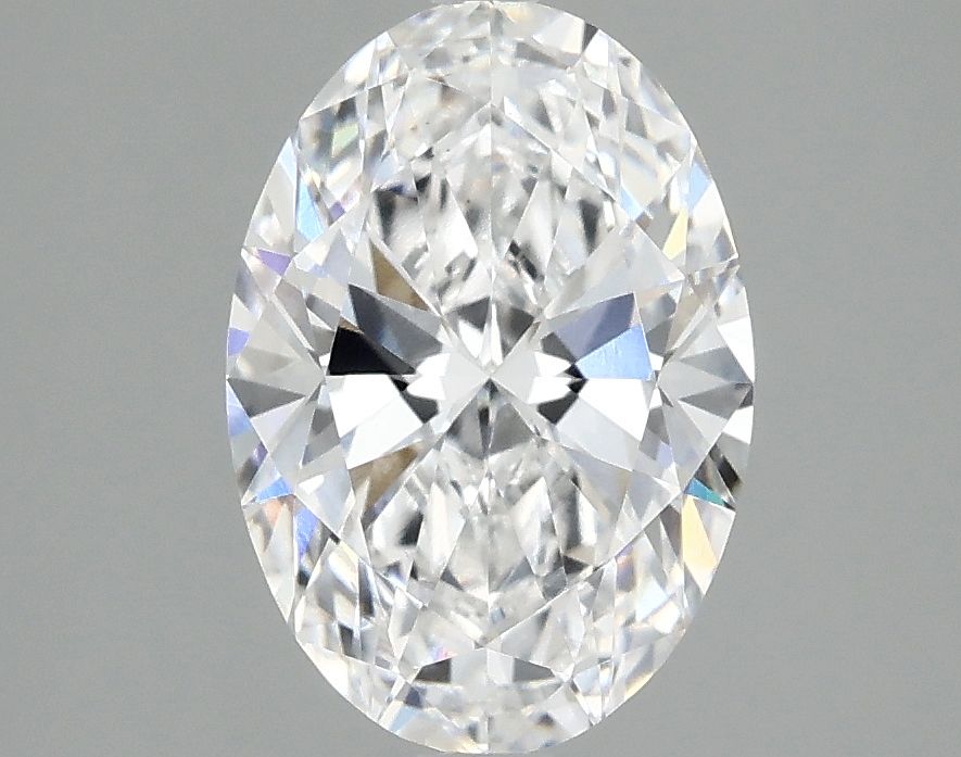 2.01 ct. oval Lab Grown Diamond front image