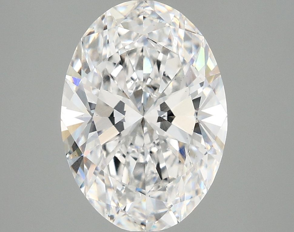 3.04 ct. oval Lab Grown Diamond front image