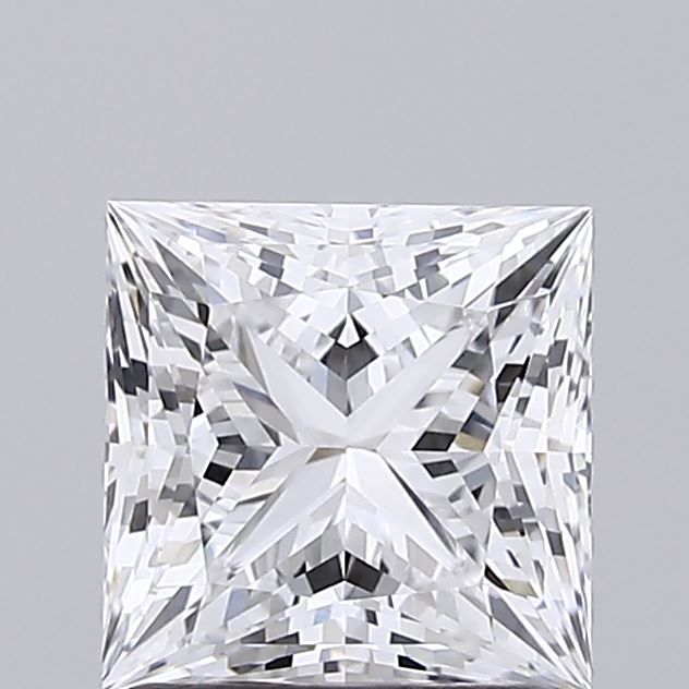 1.56 ct. princess Lab Grown Diamond front image