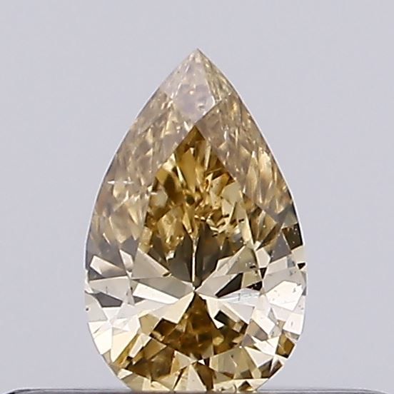 0.16ct Pear GREEN SI1