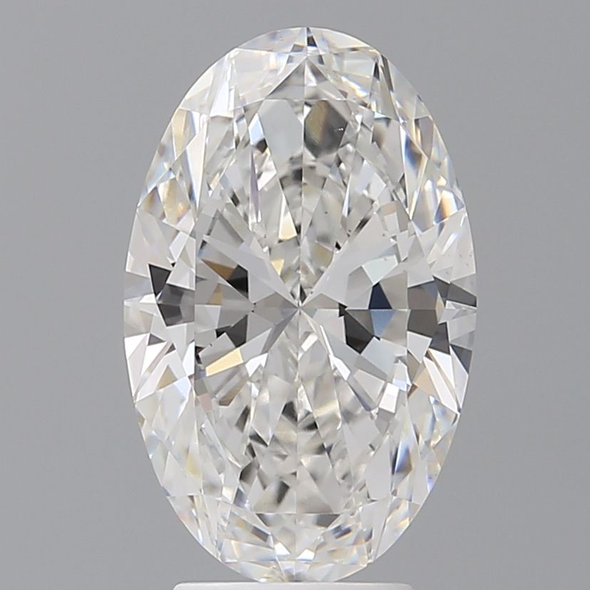4.09 ct. oval Lab Grown Diamond front image