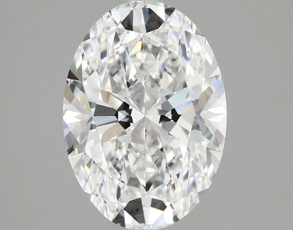 3.01 ct. oval Lab Grown Diamond front image