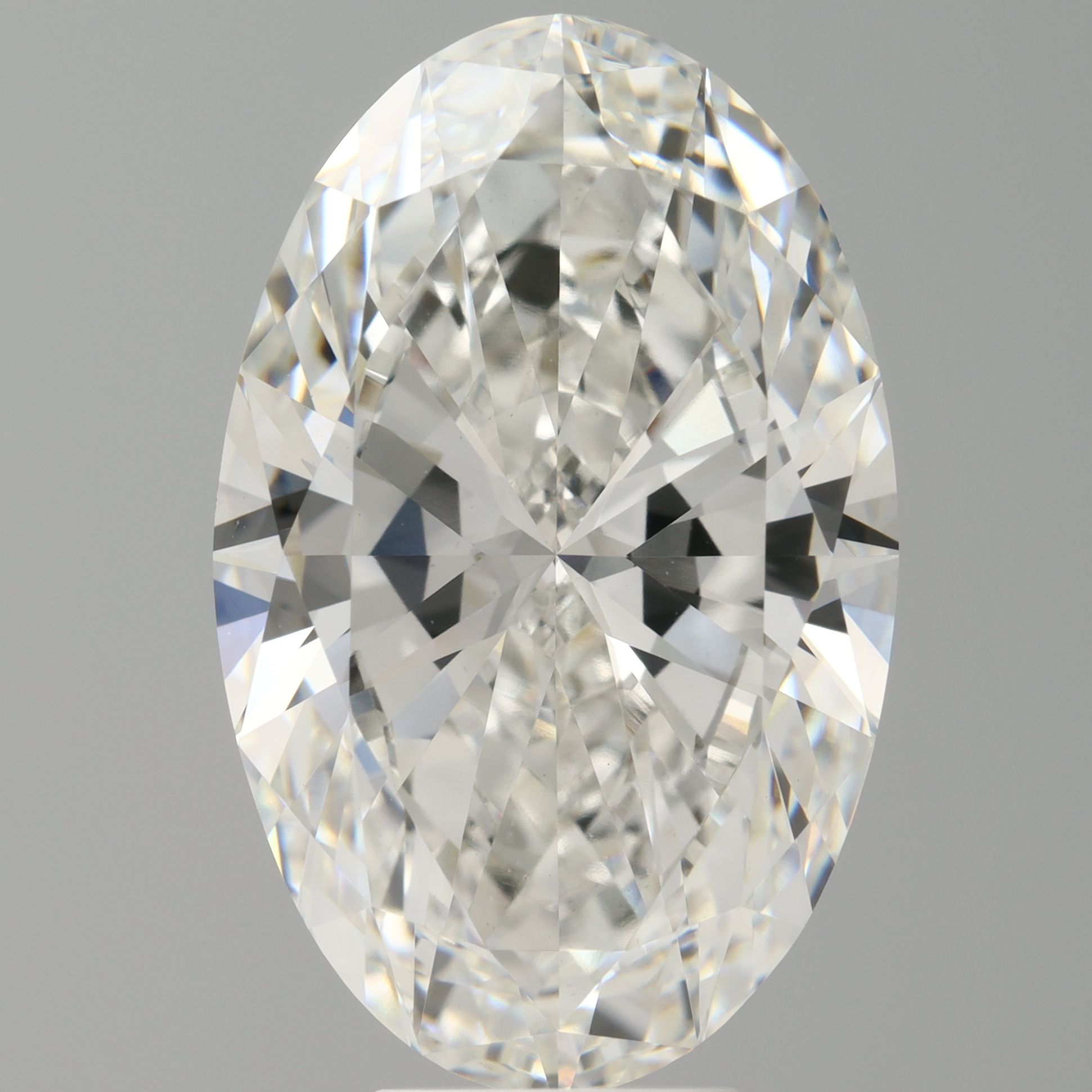 8.02 ct. oval Lab Grown Diamond front image