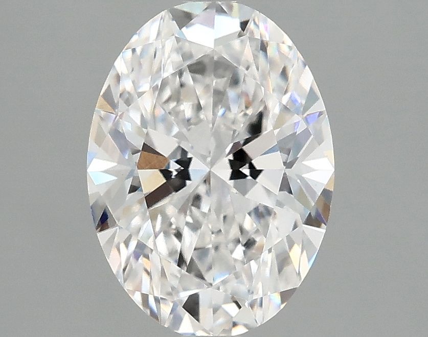 2.10 ct. oval Lab Grown Diamond front image