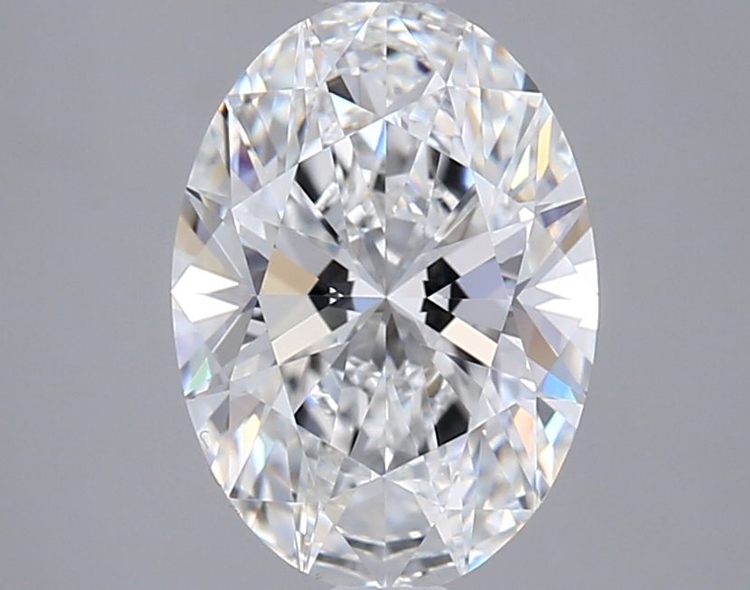 2.02 ct. oval Lab Grown Diamond front image