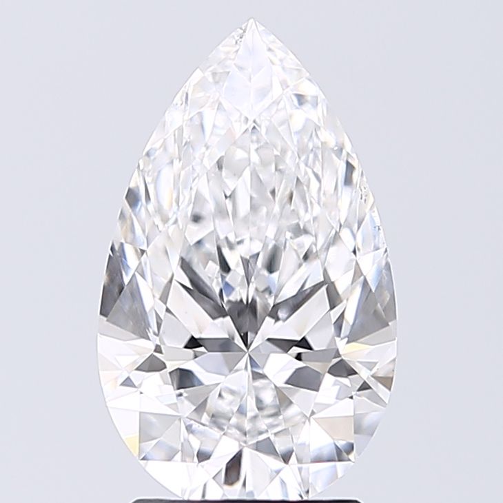 2.01 ct. pear Lab Grown Diamond front image