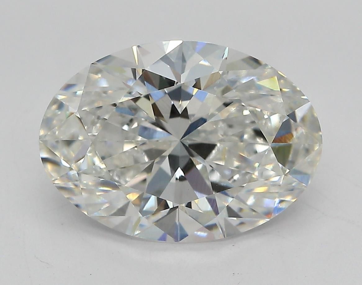 3.09 ct. oval Lab Grown Diamond front image