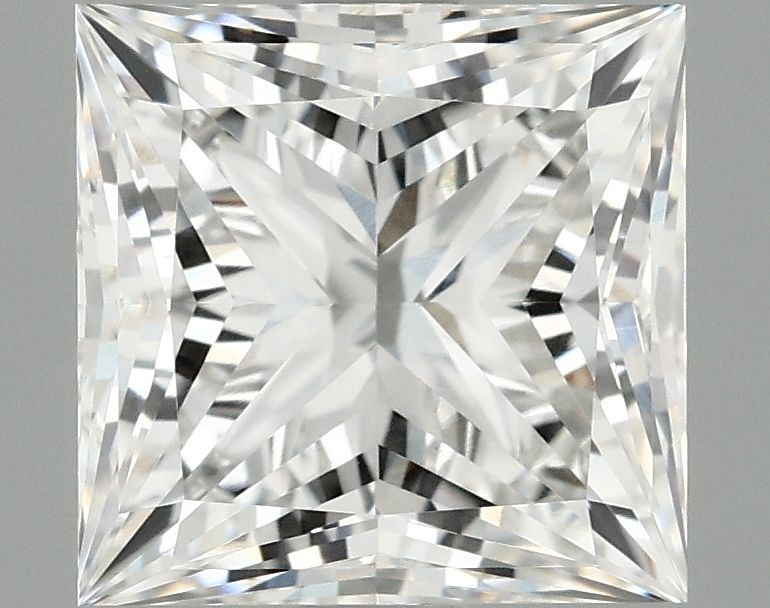 2.10 ct. princess Lab Grown Diamond front image
