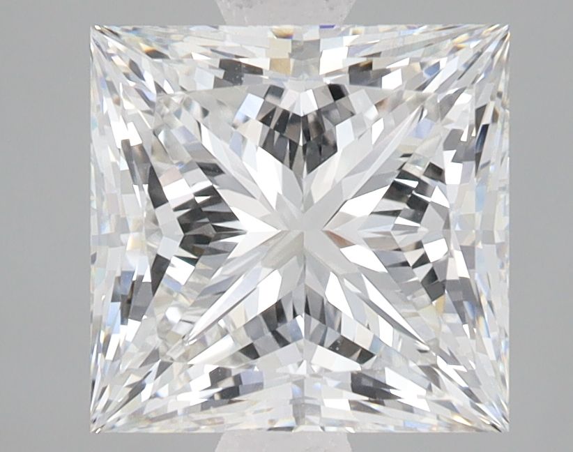 3.46 ct. princess Lab Grown Diamond front image