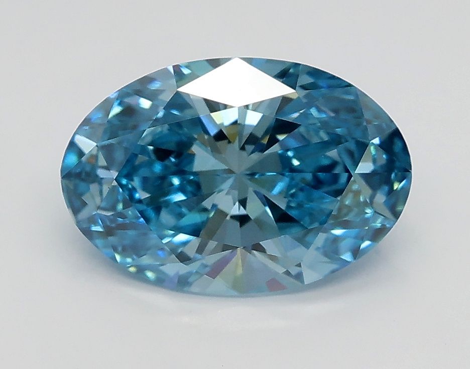 1.52 ct. oval Lab Grown Diamond front image
