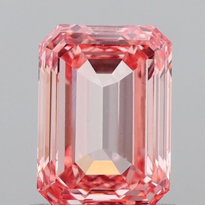 1.23 ct. emerald Lab Grown Diamond front image