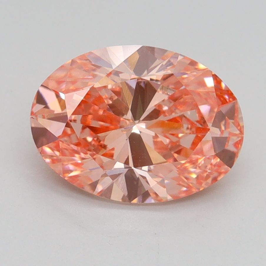 2.02 ct. oval Lab Grown Diamond front image