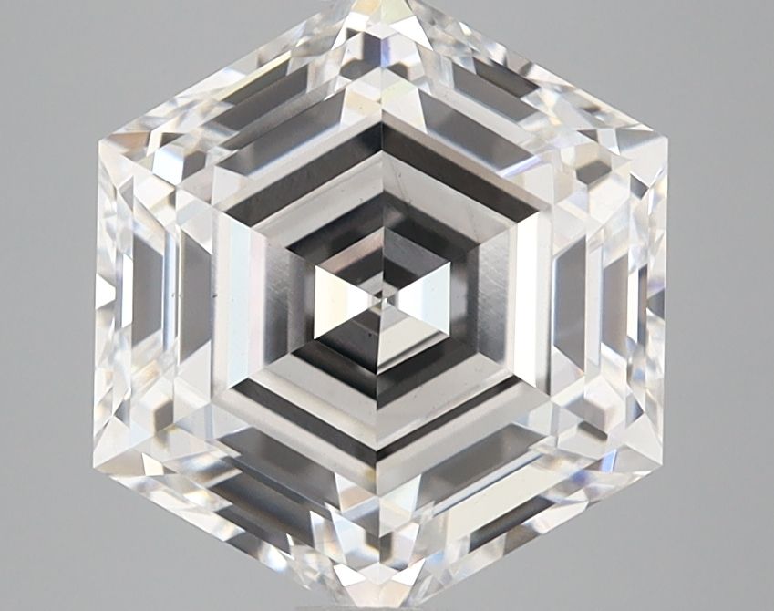 3.07 ct lab-grown Hexagonal Diamond