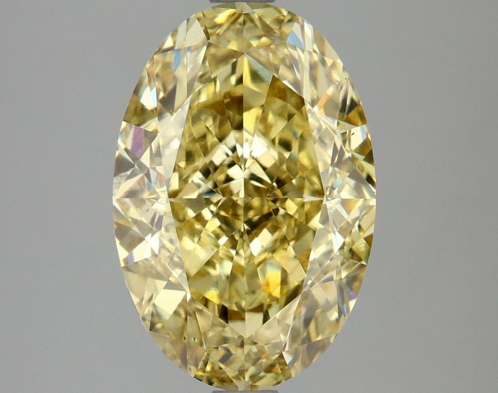 4.10 ct. oval Lab Grown Diamond front image