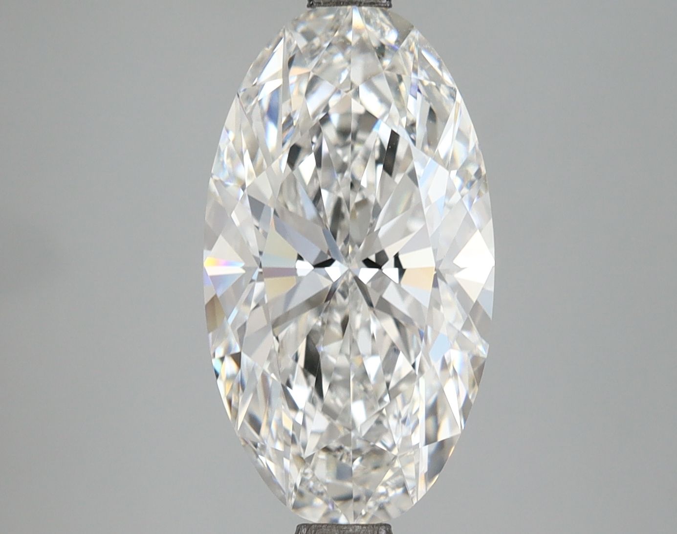 3.93 ct. oval Lab Grown Diamond front image