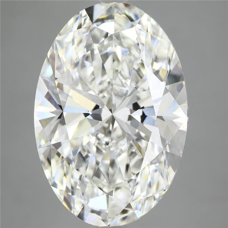 8.02 ct. oval Lab Grown Diamond front image