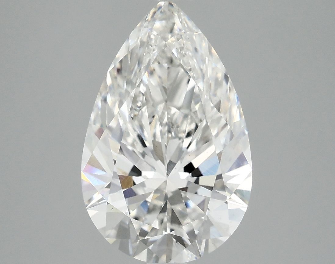 3.08 carat f VS1 EX Cut IGI pear diamond