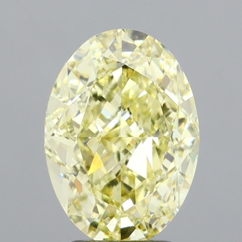 4.05 ct. oval Lab Grown Diamond front image