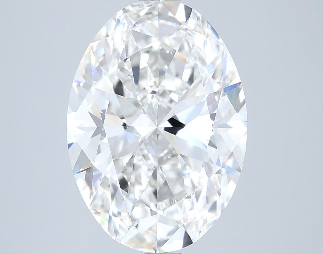 4.07 ct. oval Lab Grown Diamond front image
