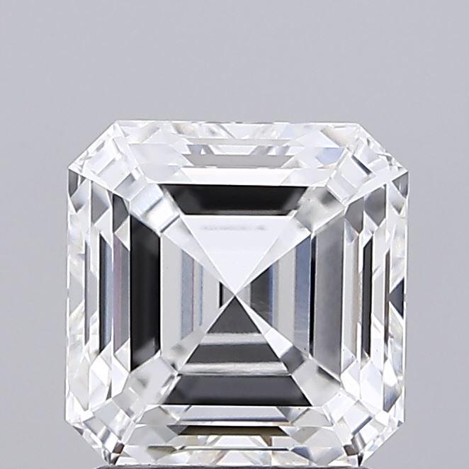 1.96 ct lab-grown Asscher Diamond
