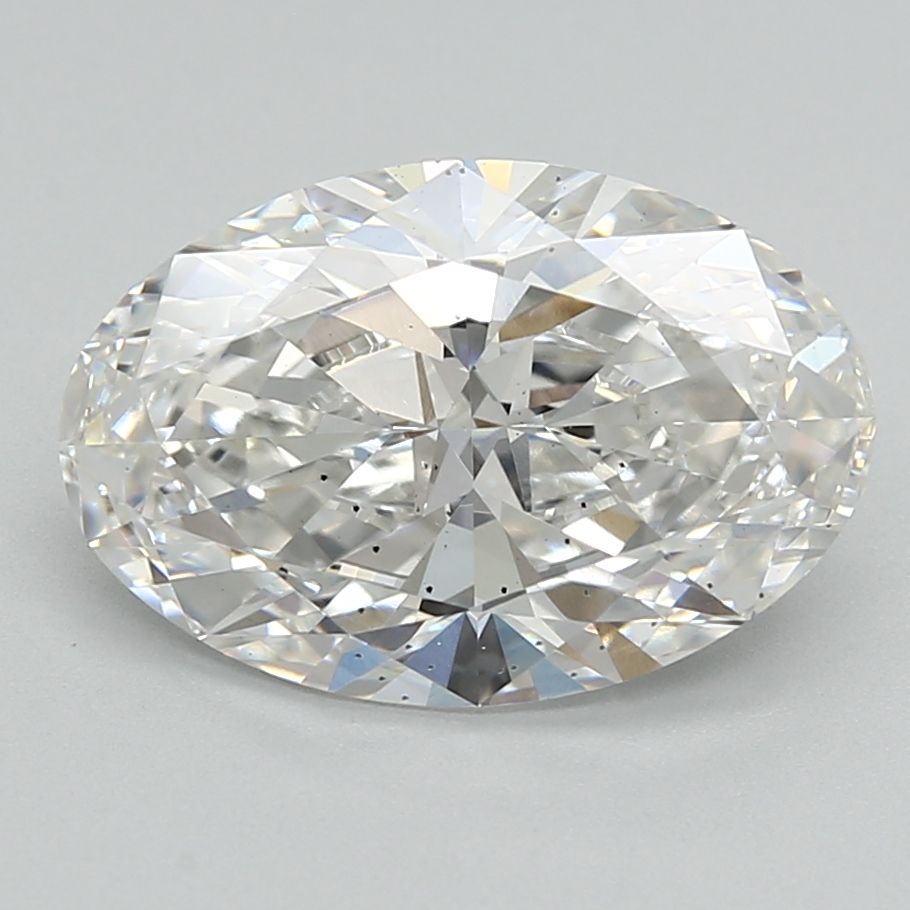 2.96 ct. oval Lab Grown Diamond front image