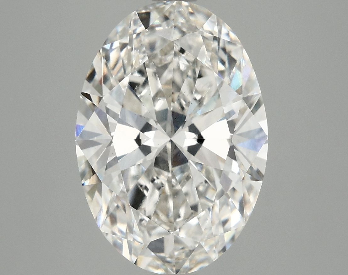 4.08 ct. oval Lab Grown Diamond front image