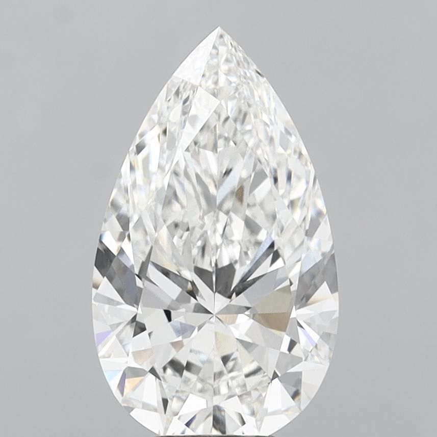 6.08 ct. pear Lab Grown Diamond front image