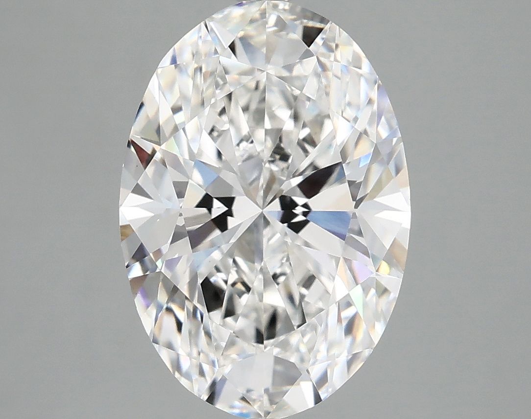 3.96 ct. oval Lab Grown Diamond front image